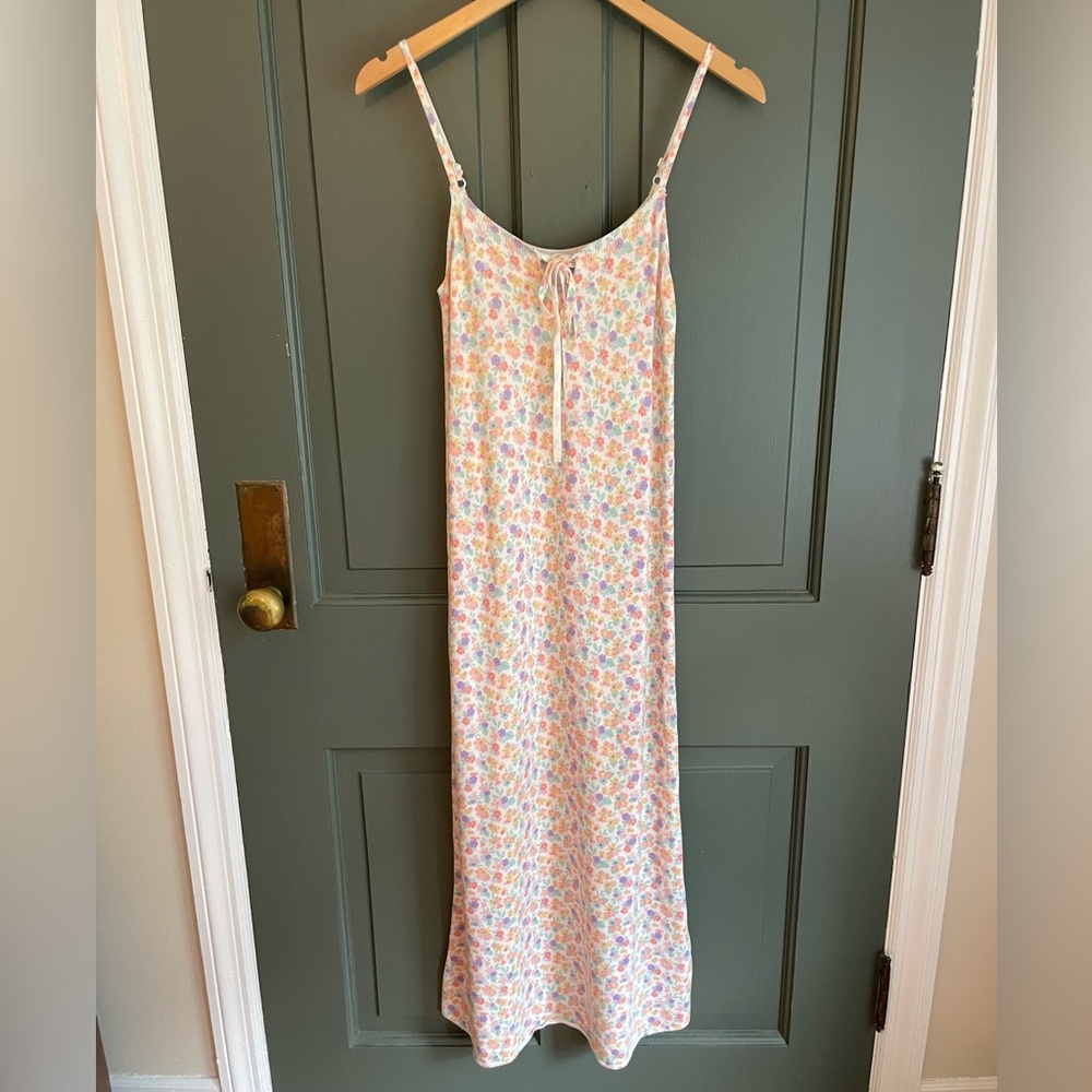 Zara Pastel Floral Maxi Dress